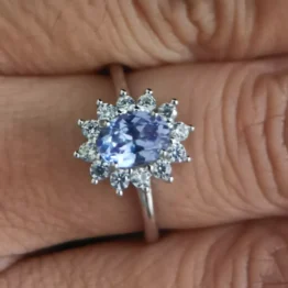 7. Tanzanite Gemstone Jewellery