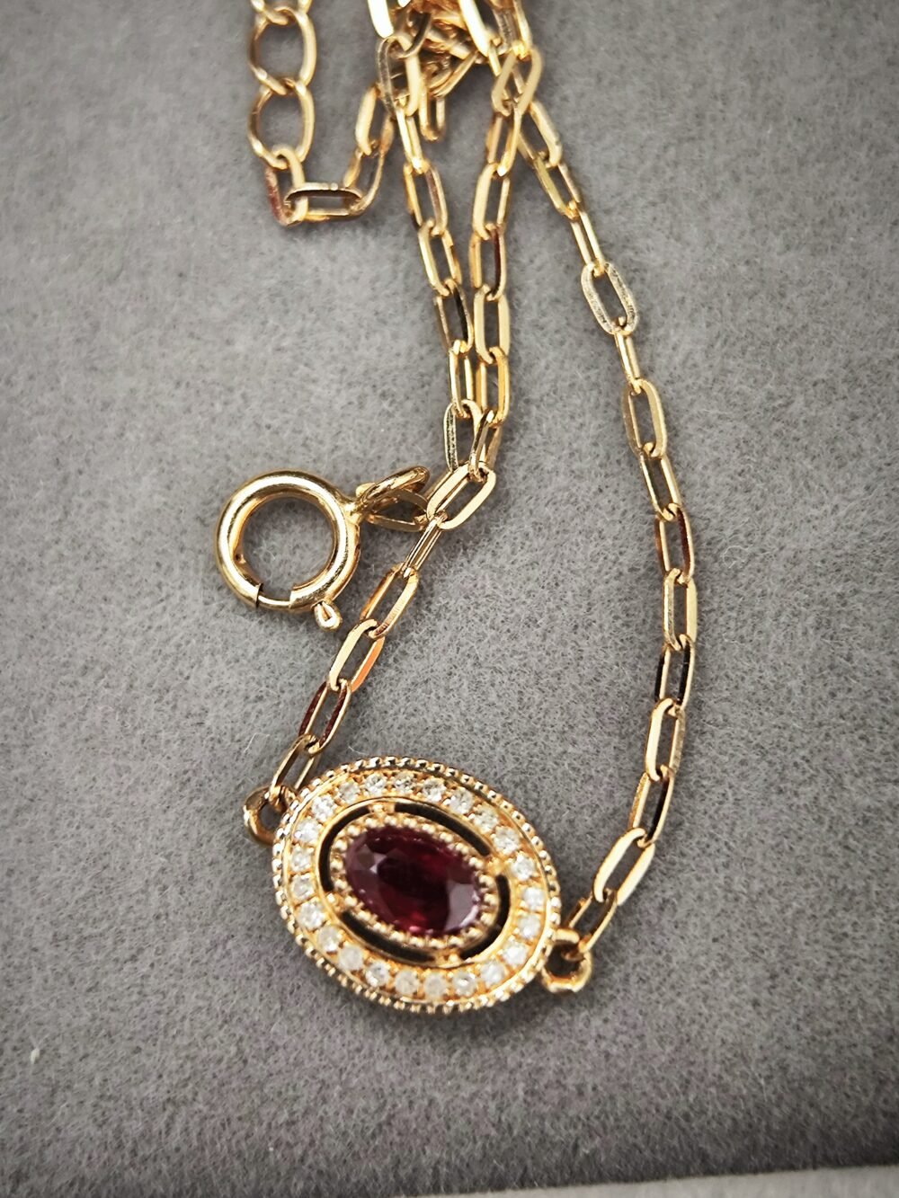 Ruby Diamond 18k Rose Gold Bracelet - Brand new - Image 3