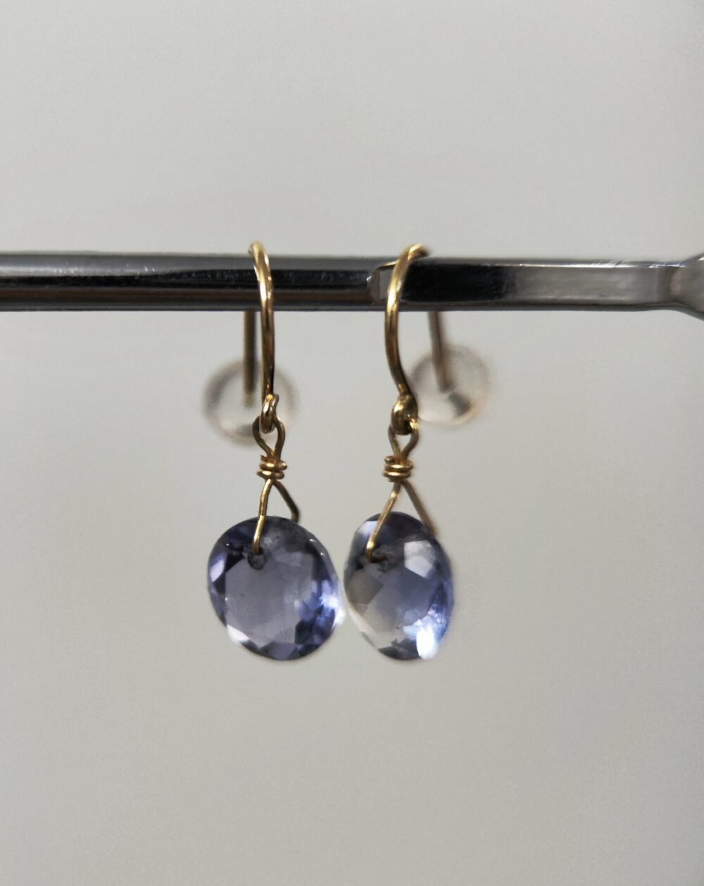 Amethyst 14k Gold Earrings - Brand new - Image 4